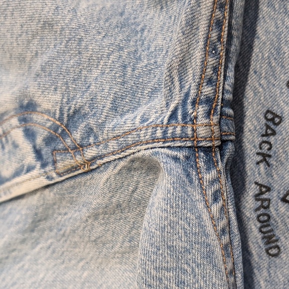 Levis 501 Straight Fit 93 Slate Culture Jeans Men's 32x32 - Picture 14 of 15